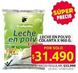 Ara Colanta leche en polvo oferta