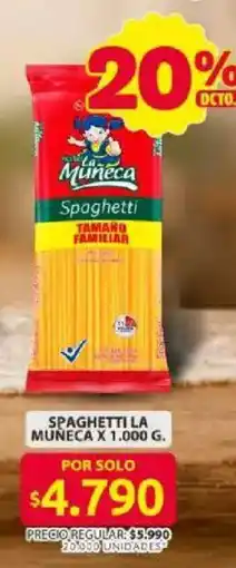Ara La muñeca spaghetti oferta