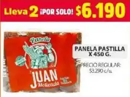 Ara Panela pastilla juan molienda oferta