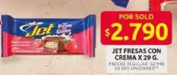 Ara Jet fresas con crema oferta
