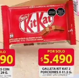 Ara Kit kat galleta 2 porciones oferta
