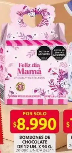 Ara Bombones de chocolate oferta