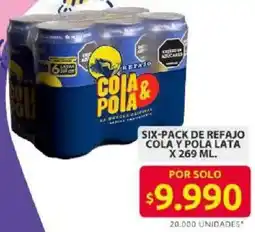 Ara Cola y pola refajo lata oferta