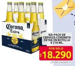 Ara Coronita cerveza extra en botella oferta