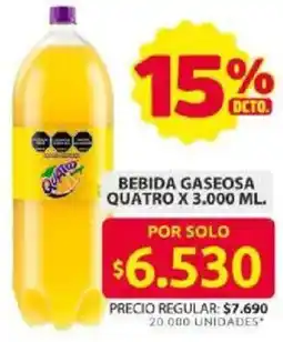 Ara Quatro bebida gaseosa oferta