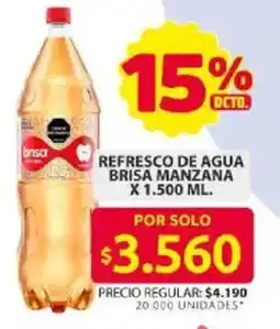 Ara Brisa manzana refresco de agua oferta
