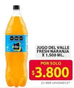 Ara Del valle fresh jugo naranja oferta