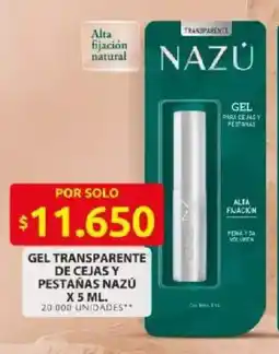 Ara Nazú gel transparente de cejas y pestañas oferta