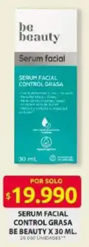 Ara Be beauty serum facial control grasa oferta