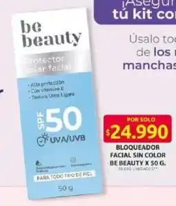 Ara Be beauty bloqueador facial sin color oferta