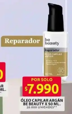 Ara Be beauty óleo capilar argán oferta