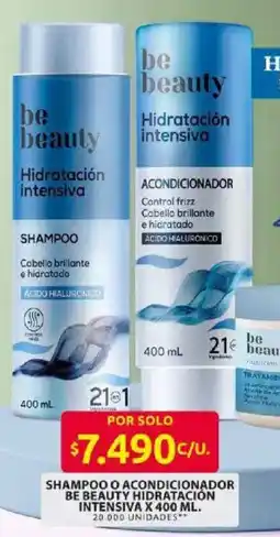 Ara Be beauty shampoo o acondicionador hidratación intensiva oferta