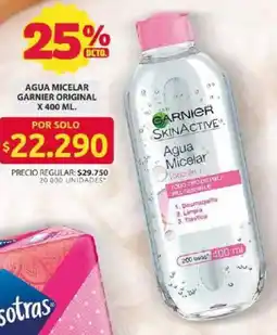Ara Garnier agua micelar original oferta