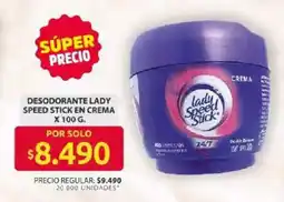 Ara Lady speed stick desodorante en crema oferta