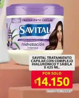 Ara Savital tratamiento capilar con complejo hialurónico y sabila oferta