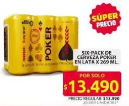 Ara Poker cerveza en lata oferta