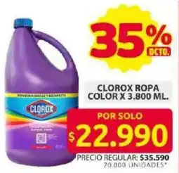 Ara Clorox ropa color oferta