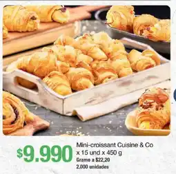 Jumbo Cuisine & Co mini-croissant oferta