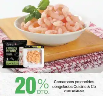 Cuisine & Co camarones precocidos congelados