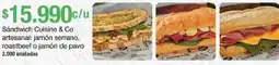 Jumbo Cuisine & Co sándwich artesanal oferta