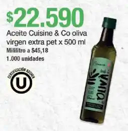 Jumbo Cuisine & Co aceite oliva virgen extra pet oferta