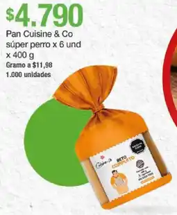 Jumbo Cuisine & Co pan súper perro oferta