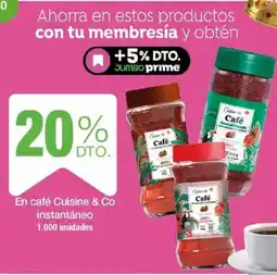 Jumbo Cuisine & Co en café oferta