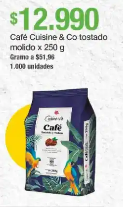 Jumbo Cuisine & Co café tostado molido oferta