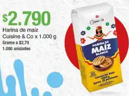Jumbo Cuisine & Co harina de maíz oferta