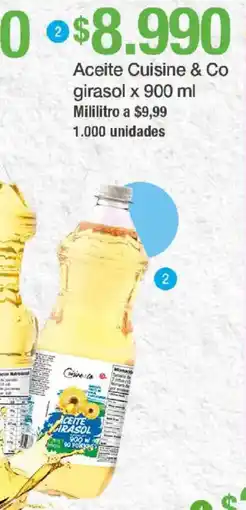 Jumbo Cuisine & Co aceite girasol oferta