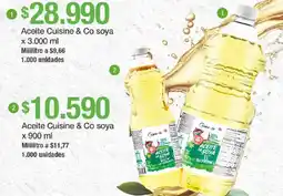 Jumbo Cuisine & Co aceite soya oferta