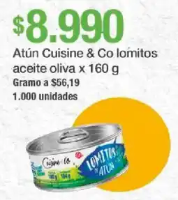 Jumbo Cuisine & Co atún lomitos aceite oliva oferta