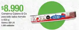 Jumbo Cuisine & Co conserva pescado salsa tomate oferta