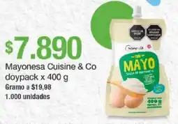 Jumbo Cuisine & Co mayonesa doypack oferta