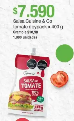 Jumbo Cuisine & Co salsa tomate doypack oferta
