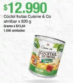 Jumbo Cuisine & Co cóctel frutas almíbar oferta