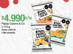 Jumbo Cuisine & Co papas oferta