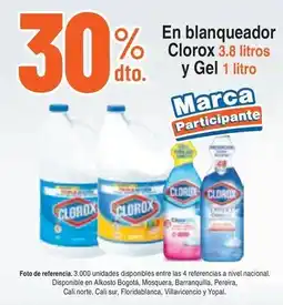 Alkosto Clorox en blanqueador oferta