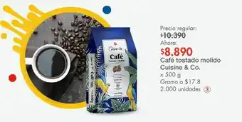 Metro Café cuisine & co 500g oferta