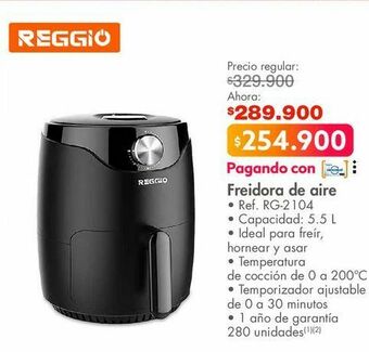 Metro Freidora de aire oferta