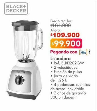 Metro Licuadora black & decker oferta