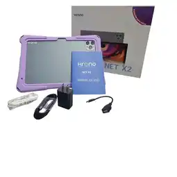 Falabella TABLET NET X2 8 GB/ 64 GB CON PROTECTOR COLOR LILA oferta