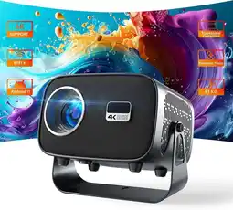Falabella Proyector 4K Inteligente A10 Android Smart TV 500 Ansi Lumen oferta