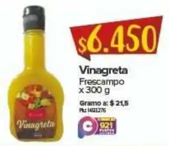 Vinagreta Frescampo 300g