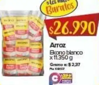 Super Inter Arroz Ekono Blanco 11,350g oferta