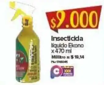 Insecticida Líquido Ekono 470ml