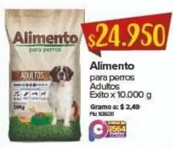 Super Inter Alimento para Perros Adultos Exito 10,000g oferta