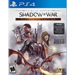 Falabella Shadow of war definitive edition - playstation 4 oferta