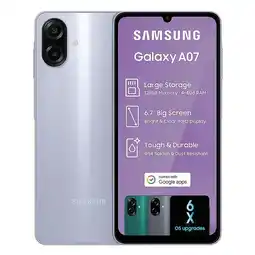 Falabella Celular A07 128GB 6GB Lila oferta