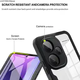 Falabella Estuche Protector Funda 2 En 1 360 Para Redmi note 13 pro plus 5g Lila oferta